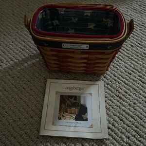 Longaberger 2001 Inaugural Basket